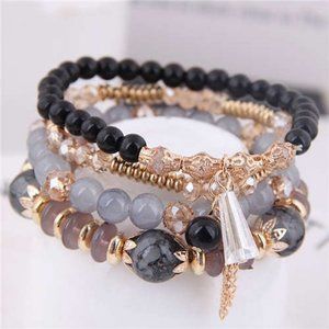 Crystal Beaded Bracelet